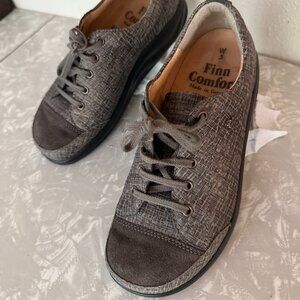 finn comfort 5 (us women 7.5) herringbone ikebukuro sneaker trainer shoes